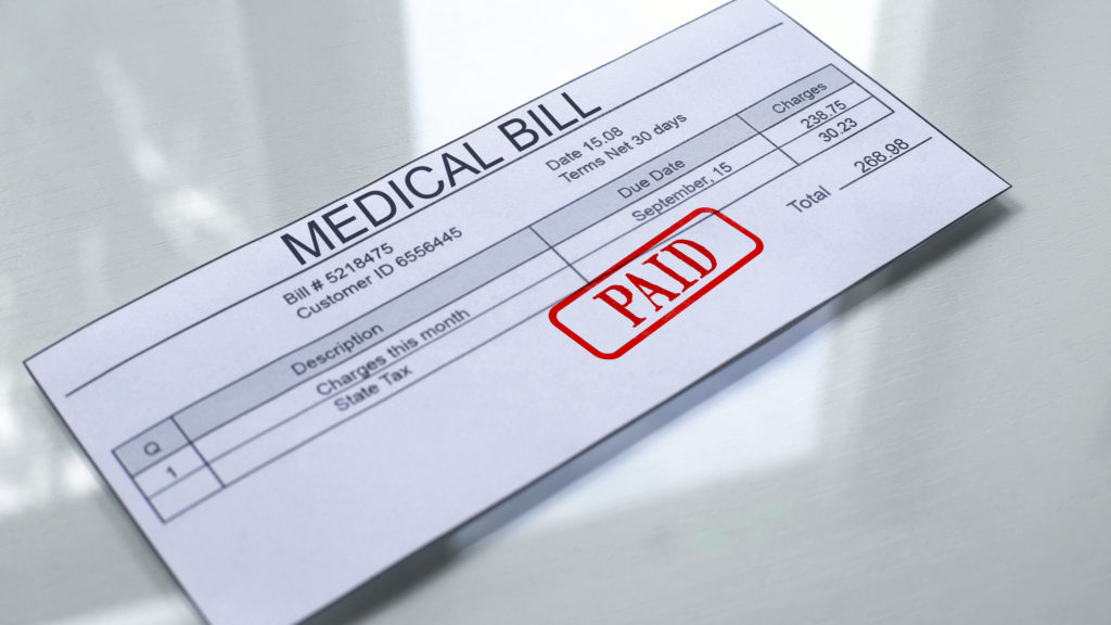 Medical bills paid if we take your case.